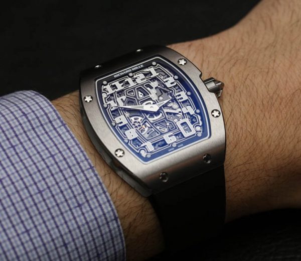 Richard Mille RM 67-01 Replica Watches UK With Black Rubber Straps Recommended For Men