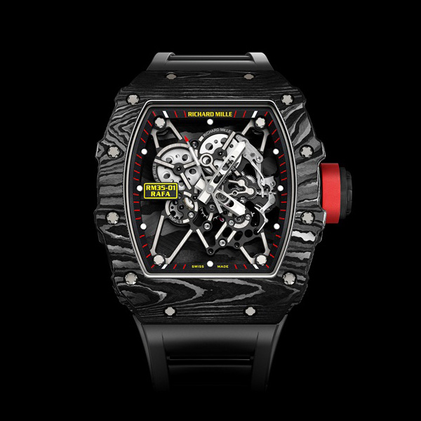 Black UK Richard Mille RM 35-01 Replica Watches Review