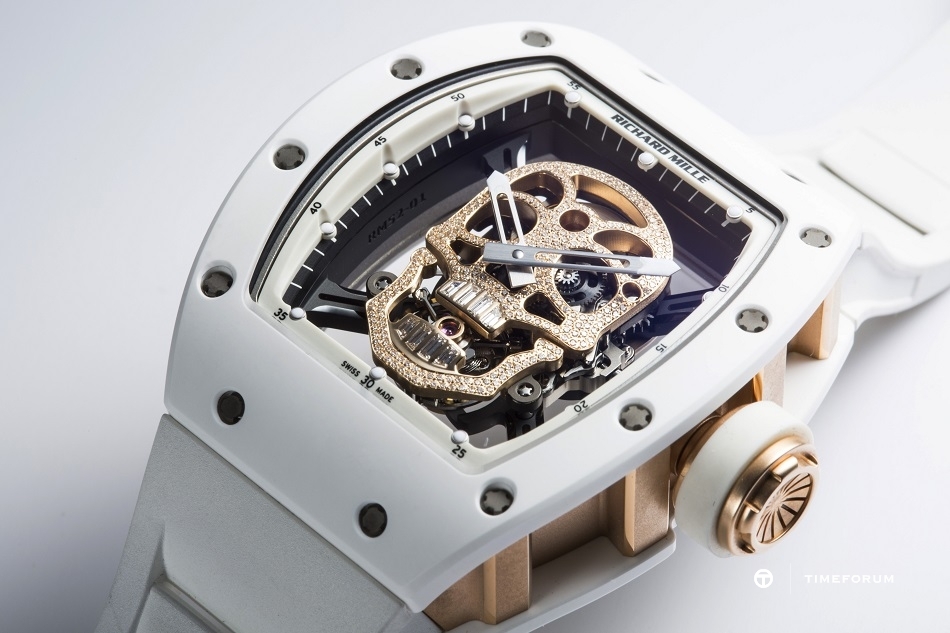 Pure UK White Richard Mille RM 52-01 Replica Watches Review