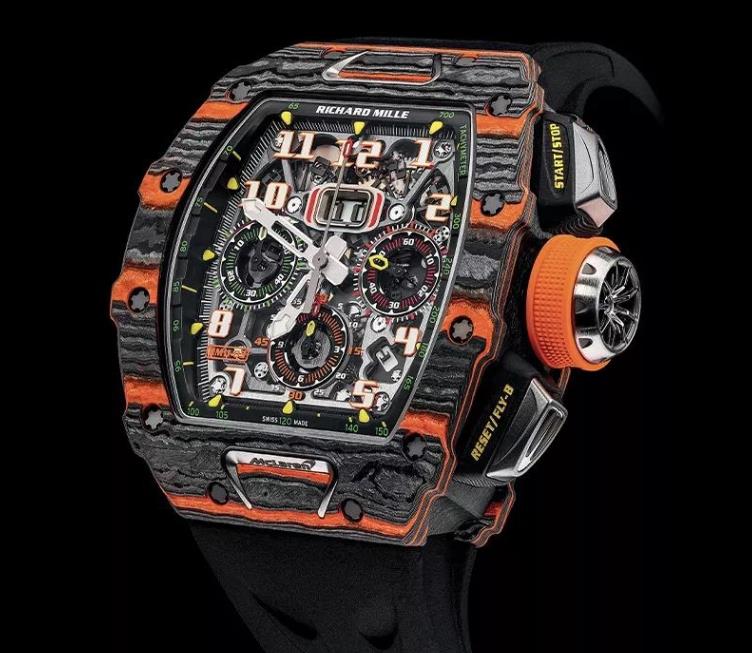 Marvelous Watch Fake Richard Mille RM 11-03 Automatic Flyback Chronograph Mclaren For Only Watch
