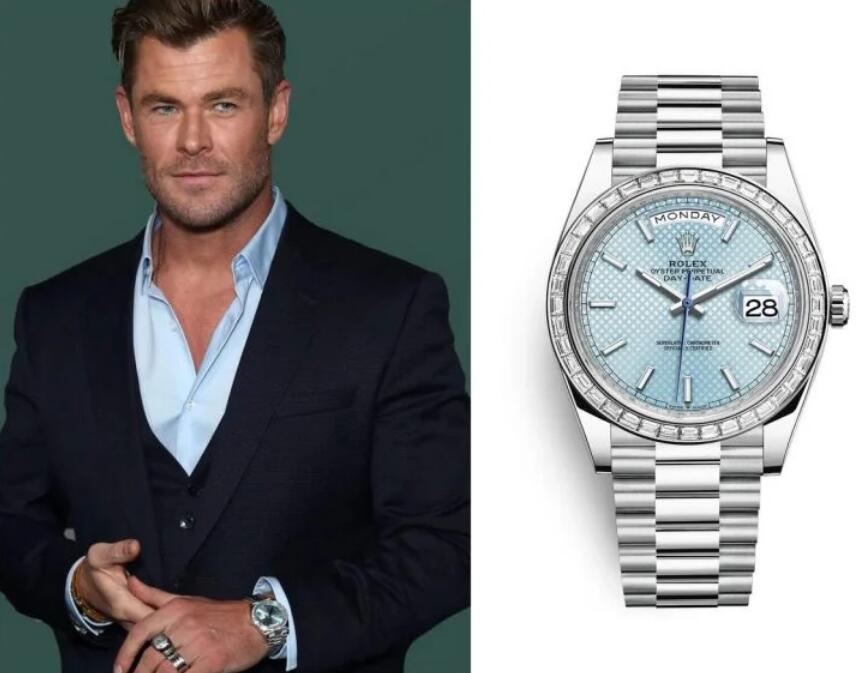 Chris Hemsworth Loves To Swing Gorgeous Fake Watches UK Online In Real Life