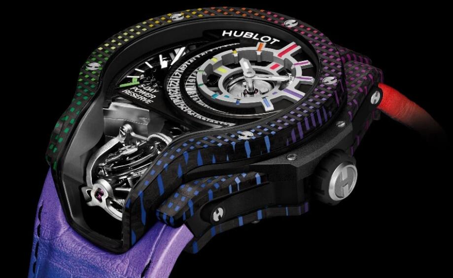 UK Perfect Fake Hublot’s Latest Technicolor Tourbillon Watches Have Taken The Rainbow Trend To Dazzling New Heights
