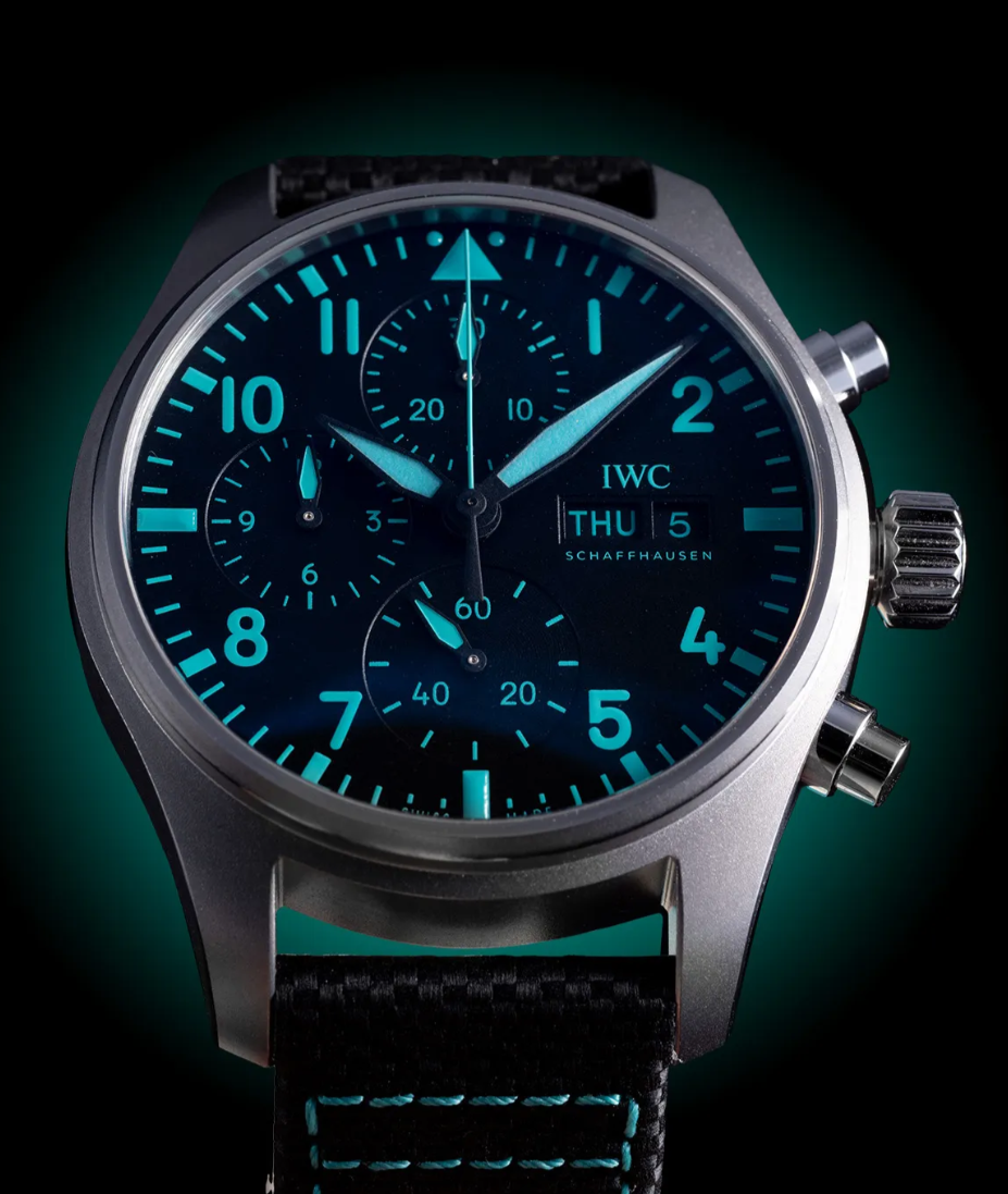 UK Best Quality Replica IWC Pilot’s Watch Chronograph 41 Edition “Mercedes-AMG Petronas F1 Team”